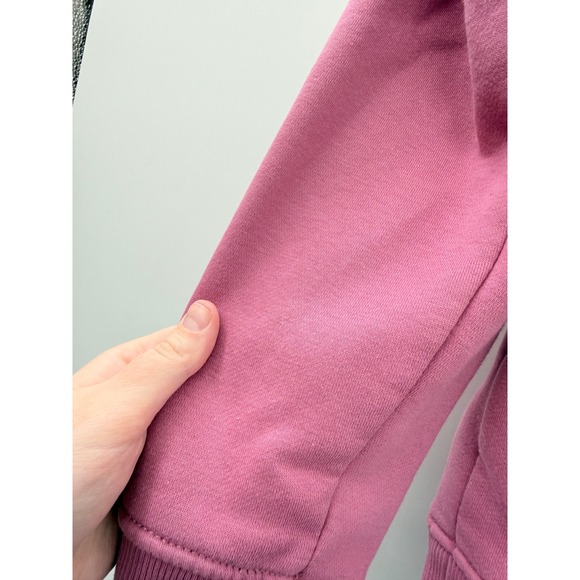 Carhartt Relaxed Fit Hoodie Girls' Medium Pink Logo Pullover Outdoor Casual - Picture 8 of 13